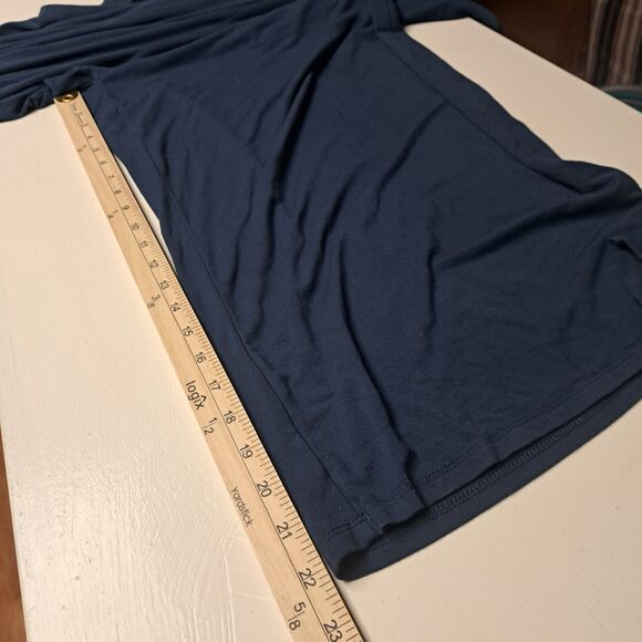 Eloquii Refinery 29 Navy Blue Wrap Tie Waist Jumpsuit Womens Plus 24 Refinery29 - Picture 11 of 13